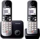 TELEFONO DECT PANASONIC KX-TG6852SPB DUO NEGRO