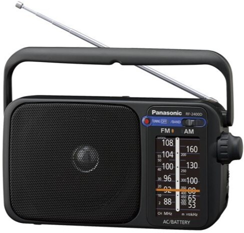 Radio portátil Panasonic RF2400DEGK Negra