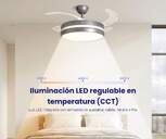 VENTILADOR TECHO RET ARTICA AVTECHR72S SILVER 72W