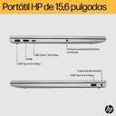 PORTATIL HP 15-FD0014NS RYZEN 3 8GB 512SSD 15,6%%%quot;