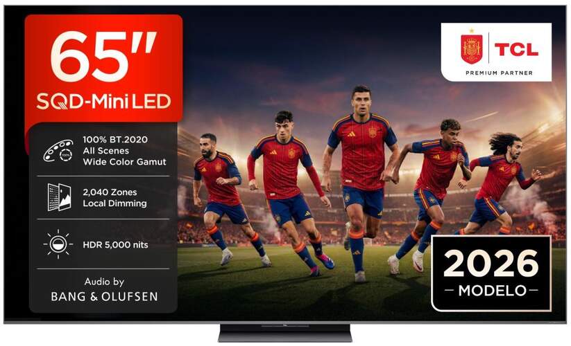 TV TCL 65" SQD MiniLED 65C8L TV TCL 65" SQD MiniLED 65C8L