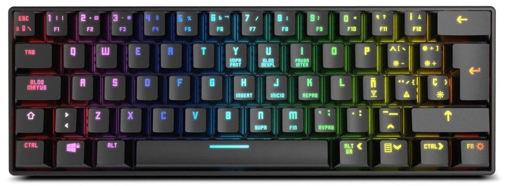 Teclado inal&aacute;mbrico Krom Mini Kluster