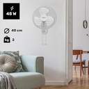 VENTILADOR MURAL TAURUS GRECO 16 WALL 45W 40CM 3A