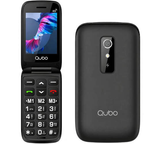 Tel&eacute;fono m&oacute;vil Qubo P-220BKC 4G