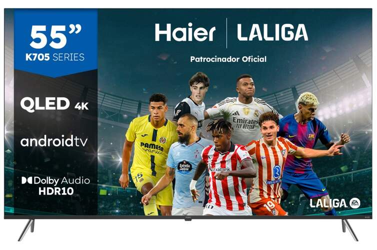 TV Haier 55" QLED H55K705UG