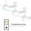 VENTILADOR TECHO SULION CYRA S 32,5W 76CM BCO