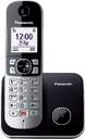TELEFONO DECT PANASONIC KX-TG6851SPB NEGRO