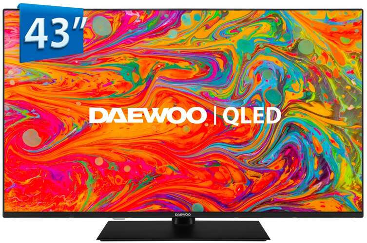 TV Daewoo 43" QLED 43DM65QV
