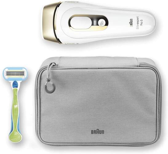 Depiladora Luz Pulsada Braun Silk Expert Pro 5 PL5054