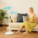 VENTILADOR PIE CECOTEC 515 16%%%quot; 45W WHITE 8297