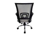 SILLA OFICINA EQUIP MESH OFFICE CHAIR LIGHT GREY
