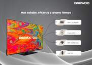 TV DAEWOO 50%%%quot; 50DM65QV UHD QLED SMART TV PEANA