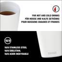 VASO SIGG NESO CUP PURE CERAM WHITE 0.3 L