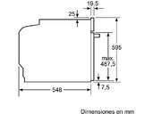 HORNO BOSCH HBB578BS6 PIRO CRIST NEGRO INOX CARRO