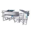 LVJ. HAIER XF1C3TB1FX 8P 3%%%#170;B 43dBA 45CM INOX