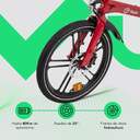 BICICLETA ELECTRICA YOUIN BK1350R MARBELLA VINO