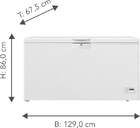 CONG.HOR BEKO HSM37540 86x129 360L BCO