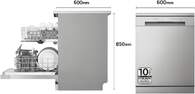 LVJ. LG DF141FV INOX QUADWASH DIRECT DRIVE