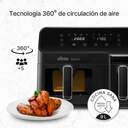 FREIDORA AIRE UFESA STORM 9L(5,5L 3,5L)DOBL.SIMULT