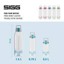 BOTELLA SIGG TOTAL CLEAR ONE AQUA MYPLANET 0.75 L