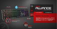 TECLADO OZONE ALLIANCE HYBRID RGB GAMING