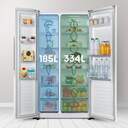 FRI. HISENSE RS677N4BWE 179x91x65 NF BLANCO