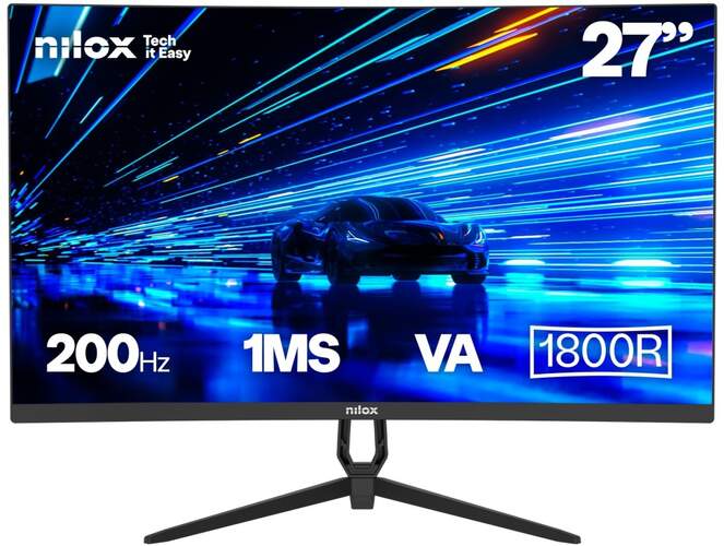 Monitor curvo Nilox 27" NXM27CRV2001