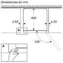 FRICOM. SIEMENS KG49NAXCF 203x70 NF BLACK INOX
