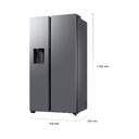 FRI. SAMSUNG RS70F65KDTEF 179x92 DISP INOX
