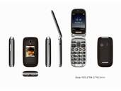 SENIORPHONE TELEFUNKEN S560 NEGRO