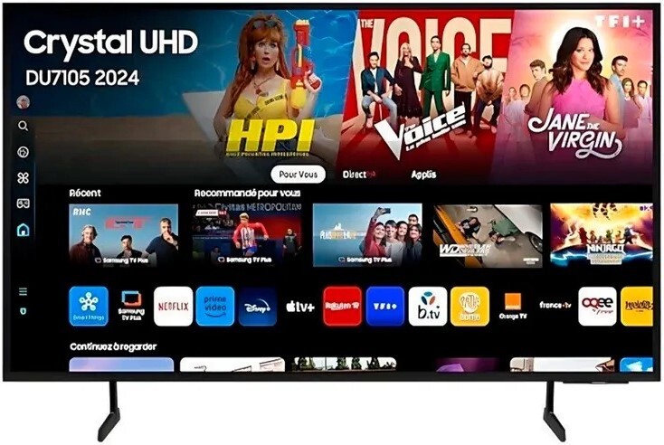 TV Samsung 50" LED TU50DU7105