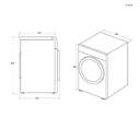 LVD. HAIER HW90B14959EU1IB 9K 1400R ABT VAPOR