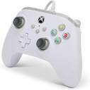 MANDO XBOX POWER A CON CABLE BLANCO
