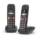TELEFONO DECT GIGASET E290 NEGRO DUO