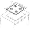 ENCIM. CANDY CHW6LBX 4F GAS NATURAL