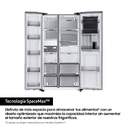 FRI. SAMSUNG RS70F65KDTEF 179x92 DISP INOX