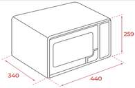 MICR. TEKA MWEFS20G 20L GRILL BCO 112270003