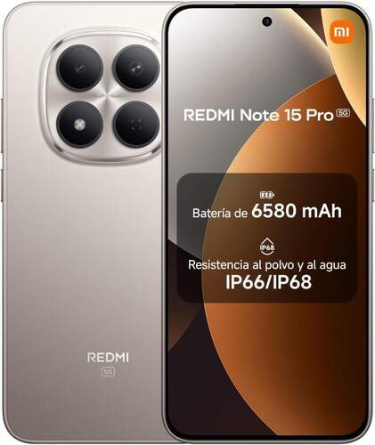 Xiaomi Redmi Note 15 Pro 8/256 GB Plata