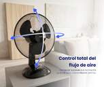 VENTILADOR SOBREMESA ARTICA AVS45W16N 45W 40CM NGR