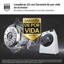 LVD. LG F1P1CY2W 17K 1200R  TBWASH STEAM SMART