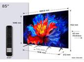 TV TCL 85%%%quot; 85P8K UHD QLED GOOGLETV 144HZ ONKYO