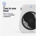 CALEFACT. U.BLUE BAVARO 4020W 2000W VERTICAL BCO