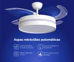 VENTILADOR TECHO RET ARTICA AVTECHR72B BCO 72W