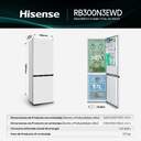 FRICOM. HISENSE RB300N3EWD 186x60 NF BLANCO