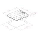 ENCIM. TEKA TBC64000XFL BK 4F VITRO 112550009