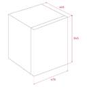 FRI. TEKA RSR10138 85x48 1P BCO TATOP 113320003