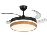 VENTILADOR TECHO RET ARTICA AVTECHR72NM NGR MD 72W