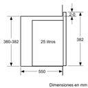 MICR. SIEMENS BE555LMB1 25L GRILL NEGRO