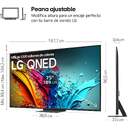 TV LG 75%%%quot; 75QNED87T6B UHD QDOT NANOCELL ALFA8 120H