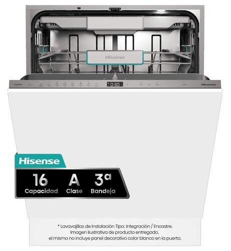 Lavavajillas integrable Hisense HV673A65 Lavavajillas integrable Hisense HV673A65